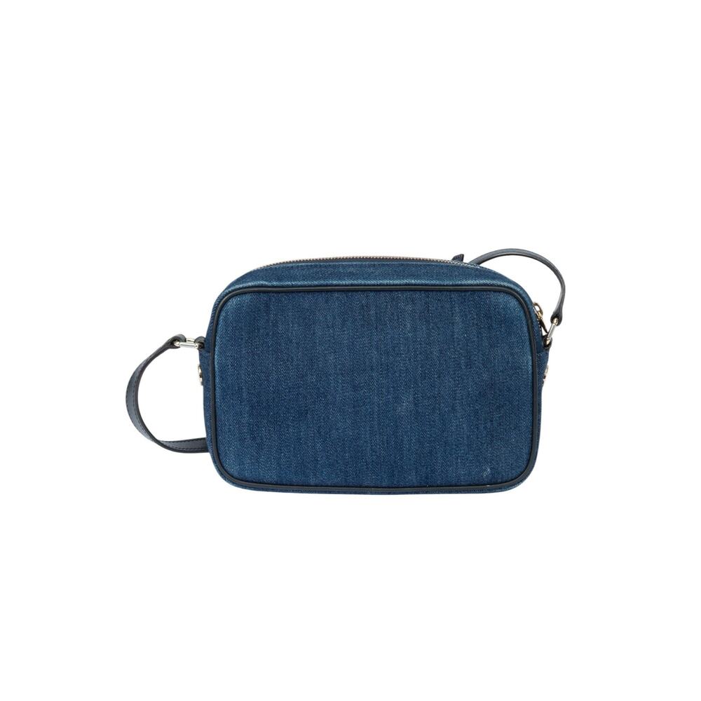 GIVENCHY Blue Denim Logo Bond Camera Bag - Picture 4 of 5